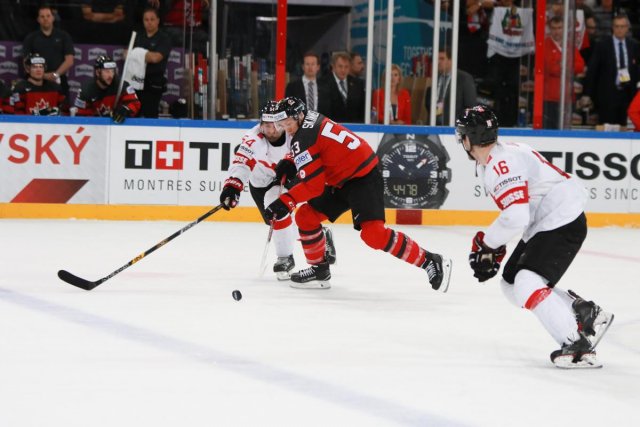 Photo hockey match Canada - Switzerland le 13/05/2017