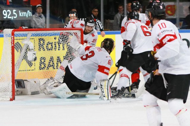 Photo hockey match Canada - Switzerland le 13/05/2017