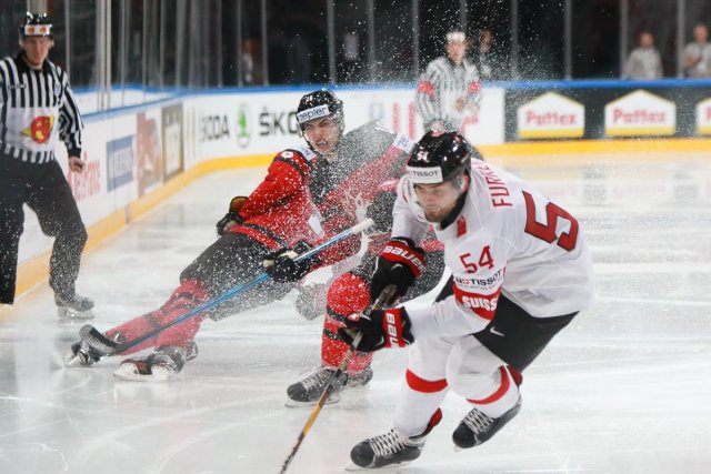 Photo hockey match Canada - Switzerland le 13/05/2017
