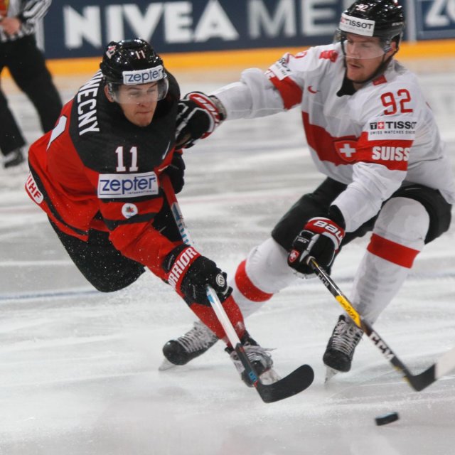 Photo hockey match Canada - Switzerland le 13/05/2017