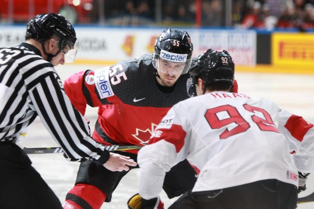 Photo hockey match Canada - Switzerland le 13/05/2017