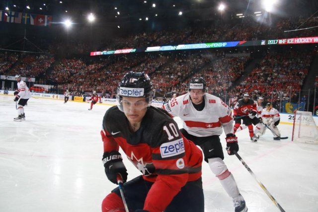 Photo hockey match Canada - Switzerland le 13/05/2017