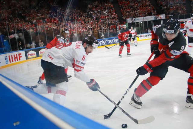 Photo hockey match Canada - Switzerland le 13/05/2017
