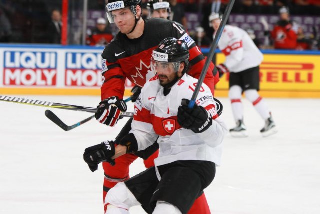 Photo hockey match Canada - Switzerland le 13/05/2017