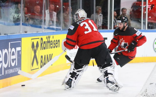Photo hockey match Canada - Switzerland le 13/05/2017