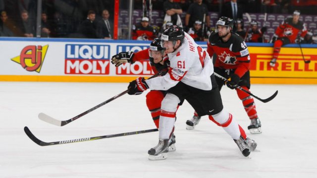 Photo hockey match Canada - Switzerland le 13/05/2017