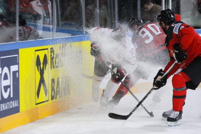Photo hockey match Canada - Switzerland le 13/05/2017