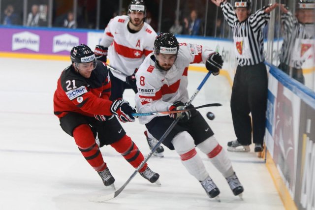 Photo hockey match Canada - Switzerland le 13/05/2017