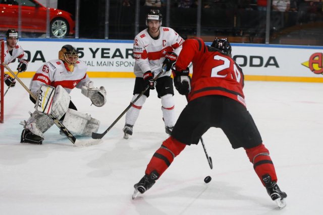 Photo hockey match Canada - Switzerland le 13/05/2017
