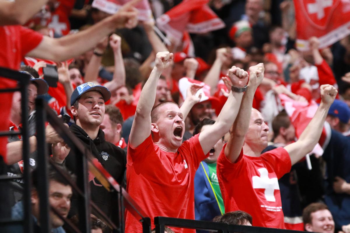Canada 2 - 3 Switzerland