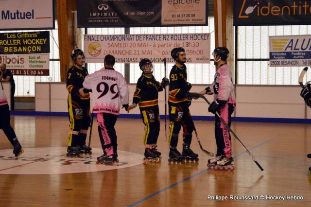 Photo hockey reportage Pré Nat 1/2 : Nantes et Besançon passent