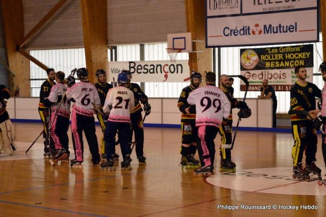 Photo hockey reportage Pré Nat 1/2 : Nantes et Besançon passent