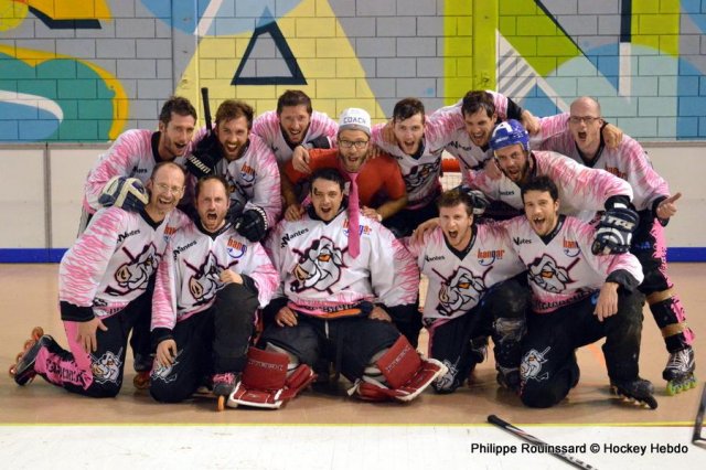 Photo hockey reportage Pré Nat 1/2 : Nantes et Besançon passent