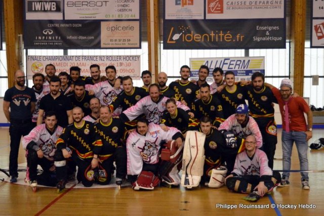 Photo hockey reportage Pré Nat 1/2 : Nantes et Besançon passent