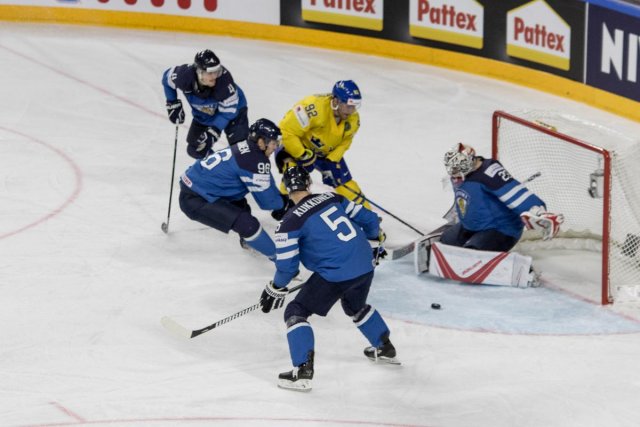 Photo hockey match Sweden - Finland le 20/05/2017