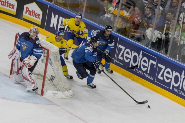 Photo hockey match Sweden - Finland le 20/05/2017