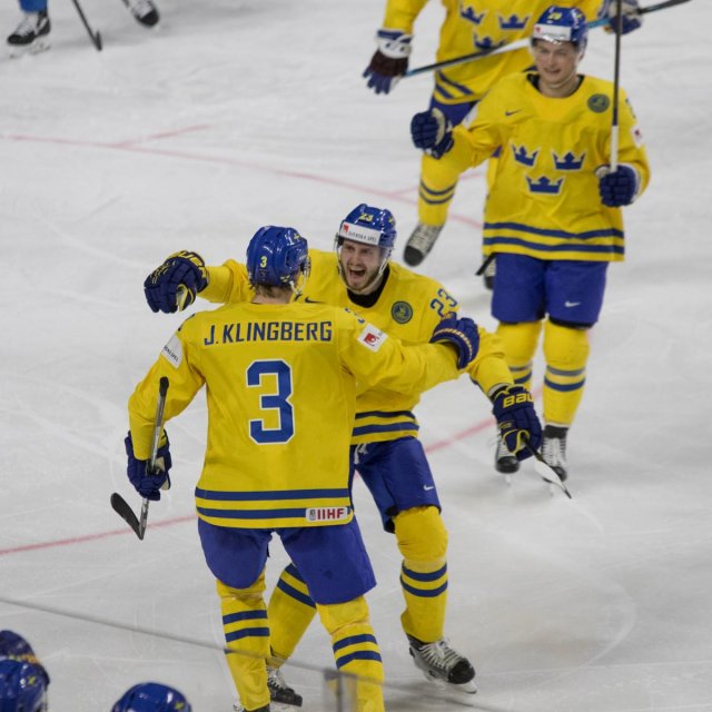 Photo hockey match Sweden - Finland le 20/05/2017