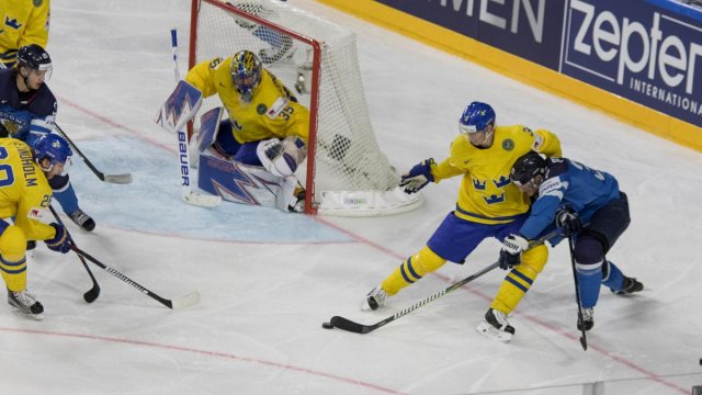 Photo hockey match Sweden - Finland le 20/05/2017
