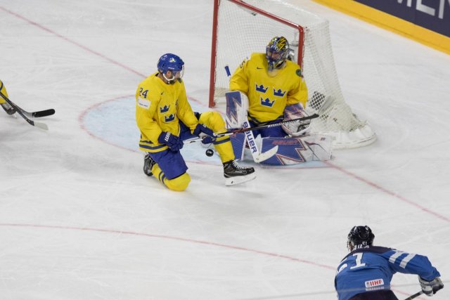 Photo hockey match Sweden - Finland le 20/05/2017