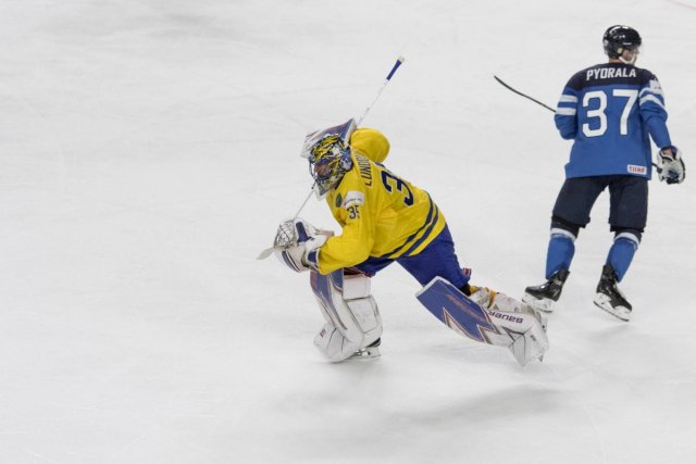 Photo hockey match Sweden - Finland le 20/05/2017