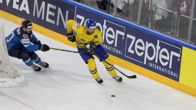 Photo hockey match Sweden - Finland le 20/05/2017