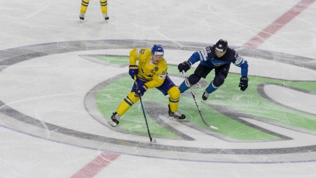 Photo hockey match Sweden - Finland le 20/05/2017