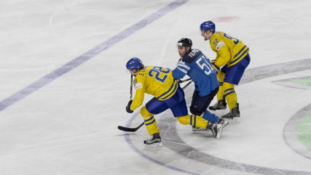 Photo hockey match Sweden - Finland le 20/05/2017