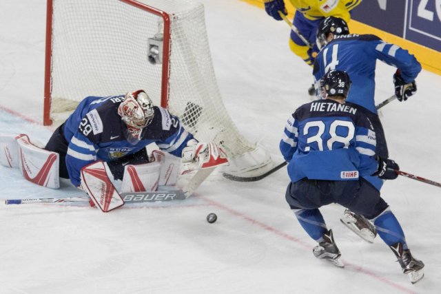 Photo hockey match Sweden - Finland le 20/05/2017