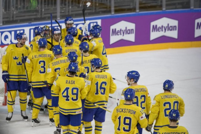 Photo hockey match Sweden - Finland le 20/05/2017
