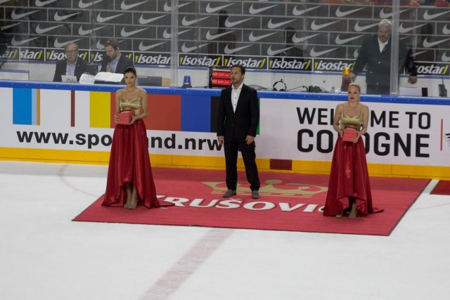 Photo hockey match Sweden - Finland le 20/05/2017