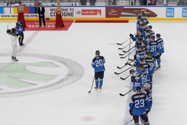 Photo hockey match Sweden - Finland le 20/05/2017