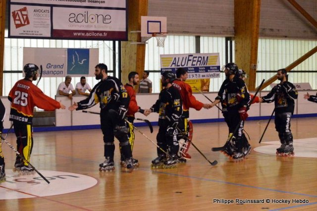 Photo hockey reportage N2 : Les Griffons de Besançon champions !