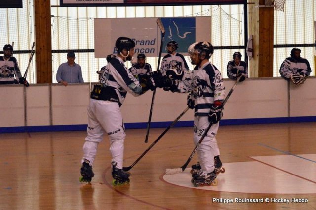 Photo hockey reportage N2 : Les Griffons de Besançon champions !