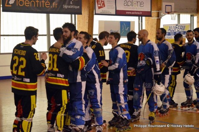 Photo hockey reportage N2 : Les Griffons de Besançon champions !