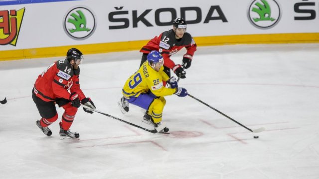Photo hockey match Canada - Sweden le 21/05/2017