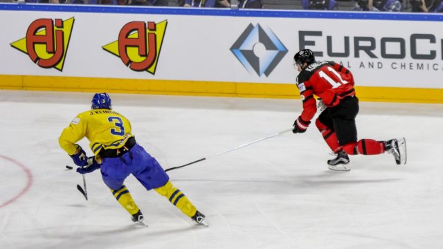 Photo hockey match Canada - Sweden le 21/05/2017