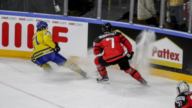 Photo hockey match Canada - Sweden le 21/05/2017
