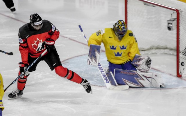 Photo hockey match Canada - Sweden le 21/05/2017