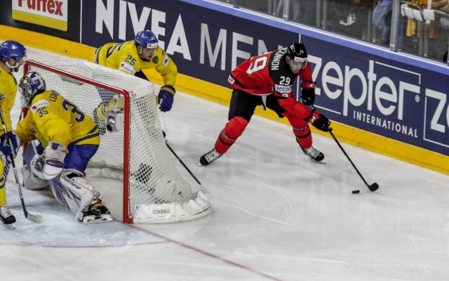 Photo hockey match Canada - Sweden le 21/05/2017