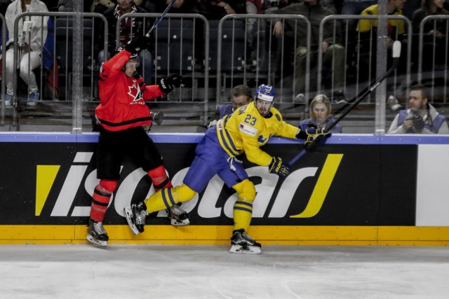 Photo hockey match Canada - Sweden le 21/05/2017
