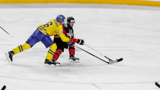 Photo hockey match Canada - Sweden le 21/05/2017
