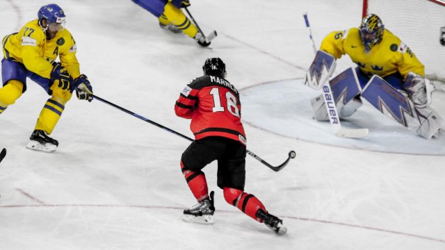 Photo hockey match Canada - Sweden le 21/05/2017