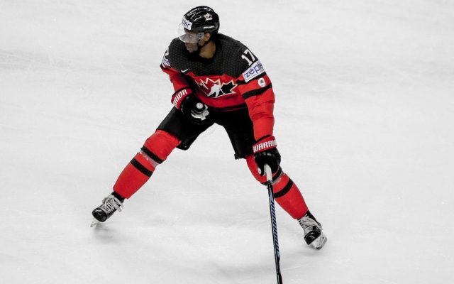 Photo hockey match Canada - Sweden le 21/05/2017