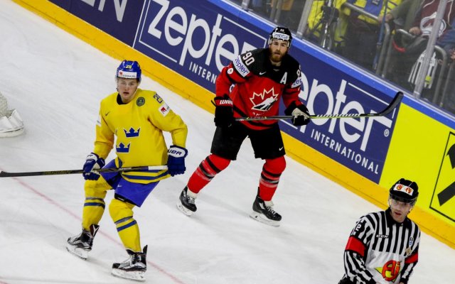 Photo hockey match Canada - Sweden le 21/05/2017
