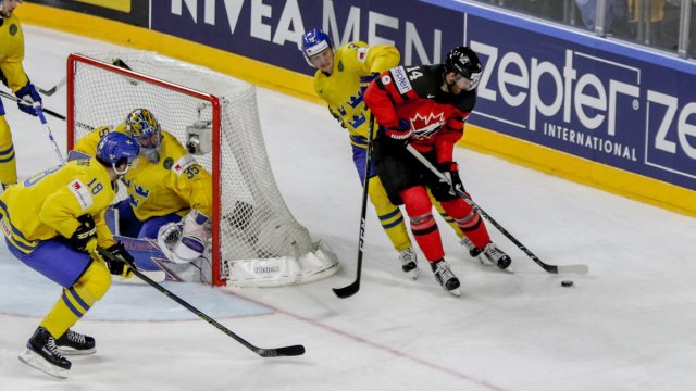 Photo hockey match Canada - Sweden le 21/05/2017