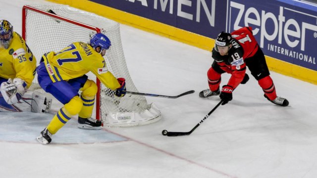 Photo hockey match Canada - Sweden le 21/05/2017