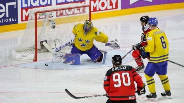 Photo hockey match Canada - Sweden le 21/05/2017