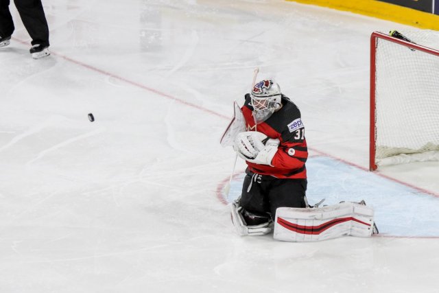 Photo hockey match Canada - Sweden le 21/05/2017