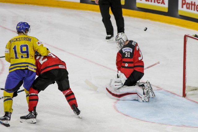 Photo hockey match Canada - Sweden le 21/05/2017