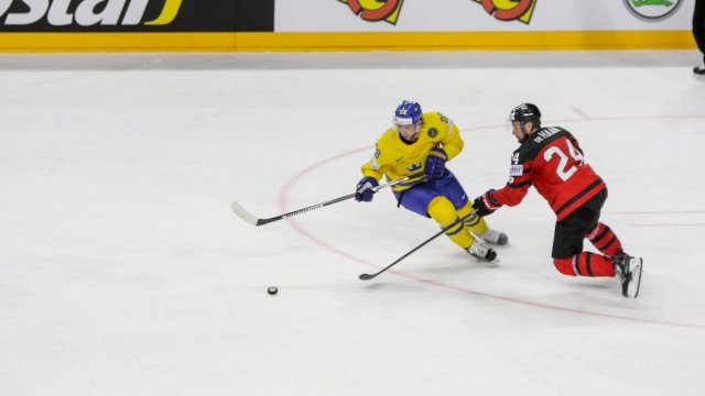 Photo hockey match Canada - Sweden le 21/05/2017